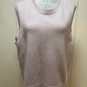 Poetry side button wool vest size 12 in Lilac